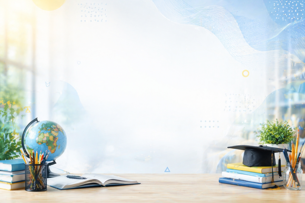 escena educativa luminosa y moderna